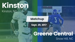 Matchup: Kinston vs. Greene Central  2017