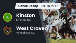 Recap: Kinston  vs. West Craven  2017
