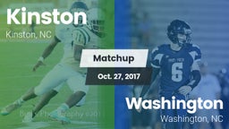 Matchup: Kinston vs. Washington  2017
