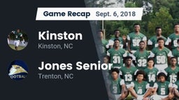 Recap: Kinston  vs. Jones Senior  2018