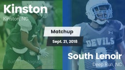 Matchup: Kinston vs. South Lenoir  2018