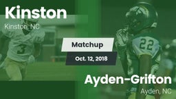 Matchup: Kinston vs. Ayden-Grifton  2018