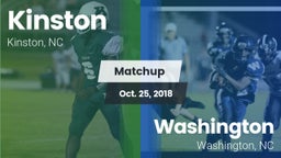 Matchup: Kinston vs. Washington  2018