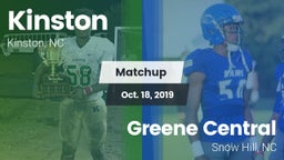 Matchup: Kinston vs. Greene Central  2019