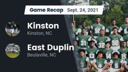Recap: Kinston  vs. East Duplin  2021