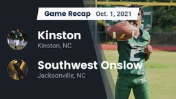 Recap: Kinston  vs. Southwest Onslow  2021
