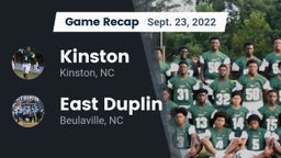 Recap: Kinston  vs. East Duplin  2022