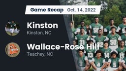 Recap: Kinston  vs. Wallace-Rose Hill  2022