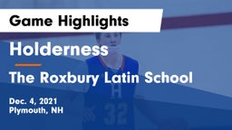 Holderness  vs The Roxbury Latin School Game Highlights - Dec. 4, 2021