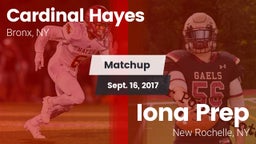 Matchup: Cardinal Hayes vs. Iona Prep  2017