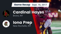 Recap: Cardinal Hayes  vs. Iona Prep  2017