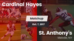 Matchup: Cardinal Hayes vs. St. Anthony's  2017