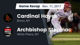 Recap: Cardinal Hayes  vs. Archbishop Stepinac  2017