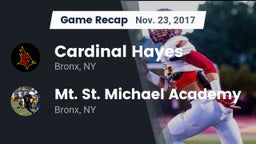 Recap: Cardinal Hayes  vs. Mt. St. Michael Academy  2017