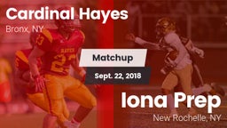 Matchup: Cardinal Hayes vs. Iona Prep  2018
