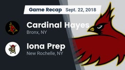 Recap: Cardinal Hayes  vs. Iona Prep  2018