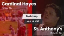 Matchup: Cardinal Hayes vs. St. Anthony's  2018