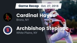 Recap: Cardinal Hayes  vs. Archbishop Stepinac  2018