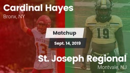 Matchup: Cardinal Hayes vs. St. Joseph Regional  2019
