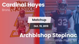 Matchup: Cardinal Hayes vs. Archbishop Stepinac  2019