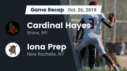 Recap: Cardinal Hayes  vs. Iona Prep  2019