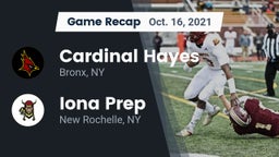Recap: Cardinal Hayes  vs. Iona Prep  2021
