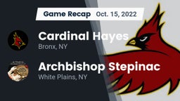 Recap: Cardinal Hayes  vs. Archbishop Stepinac  2022
