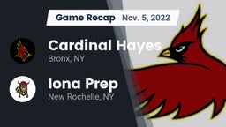 Recap: Cardinal Hayes  vs. Iona Prep  2022
