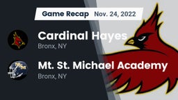 Recap: Cardinal Hayes  vs. Mt. St. Michael Academy  2022
