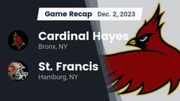 Recap: Cardinal Hayes  vs. St. Francis  2023