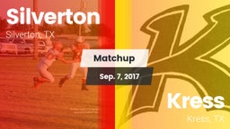 Matchup: Silverton vs. Kress  2017