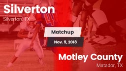 Matchup: Silverton vs. Motley County  2018