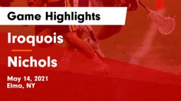 Iroquois  vs Nichols  Game Highlights - May 14, 2021