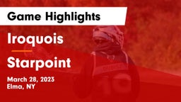 Iroquois  vs Starpoint  Game Highlights - March 28, 2023