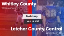 Matchup: Whitley County vs. Letcher County Central  2018