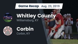 Recap: Whitley County  vs. Corbin  2019