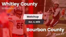 Matchup: Whitley County vs. Bourbon County  2019