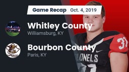 Recap: Whitley County  vs. Bourbon County  2019