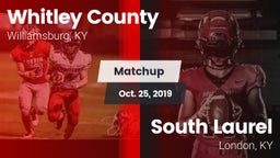 Matchup: Whitley County vs. South Laurel  2019
