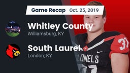 Recap: Whitley County  vs. South Laurel  2019