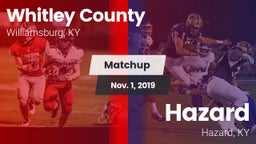 Matchup: Whitley County vs. Hazard  2019