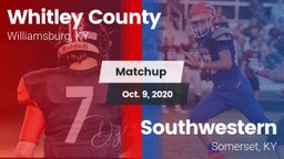 Matchup: Whitley County vs. Southwestern  2020