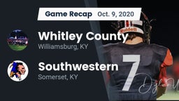 Recap: Whitley County  vs. Southwestern  2020