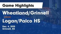 Wheatland/Grinnell vs Logan/Palco HS Game Highlights - Dec. 4, 2020