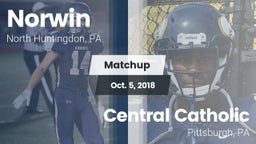 Matchup: Norwin vs. Central Catholic  2018
