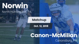 Matchup: Norwin vs. Canon-McMillan  2018