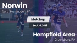 Matchup: Norwin vs. Hempfield Area  2019