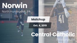 Matchup: Norwin vs. Central Catholic  2019