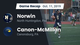 Recap: Norwin  vs. Canon-McMillan  2019