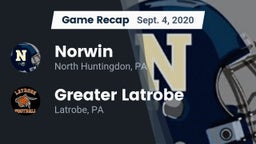 Recap: Norwin  vs. Greater Latrobe  2020